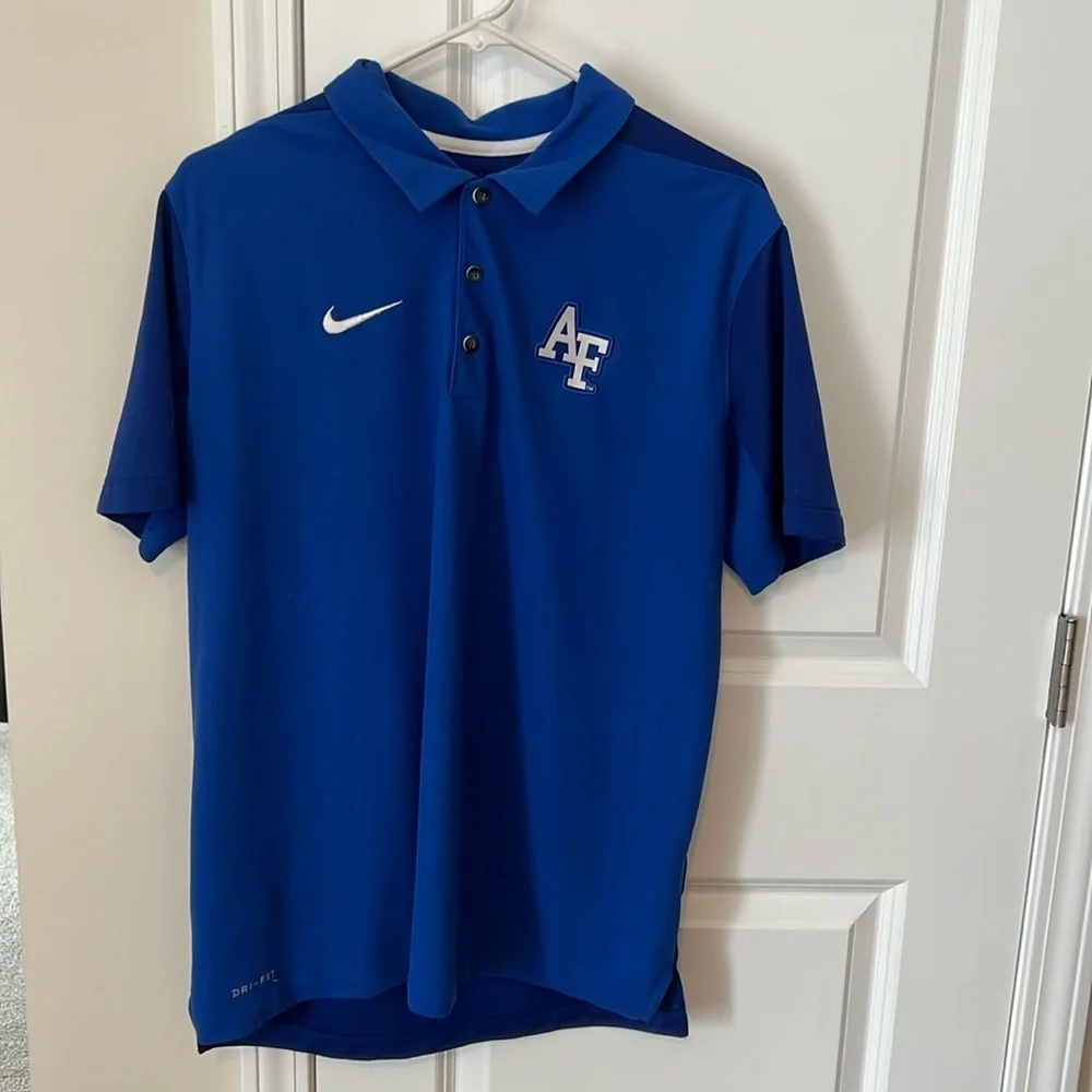 Nike Dri-Fit Air Force Academy Short Sleeve Polo Shirt